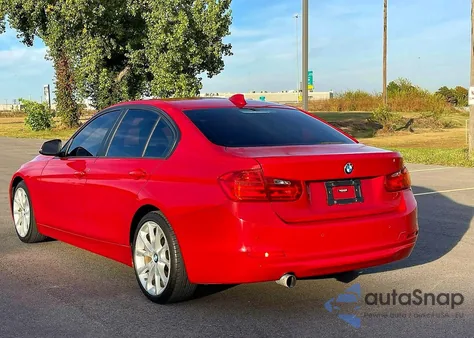 2014 BMW 320 I из США, поврежденный, VIN WBA3B1C56EK130782